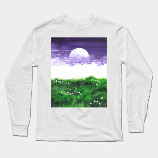 Violet Skies Long Sleeve T-Shirt